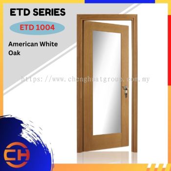 ETD Series are doors that conveys a fresh and simple look for designing modern interiors ETD 1004 American White Oak