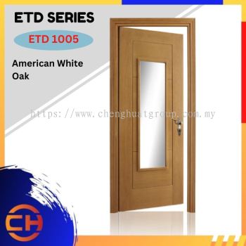 ETD Series are doors that conveys a fresh and simple look for designing modern interiors ETD 1005 American White Oak