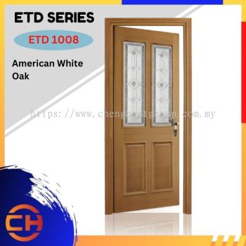 ETD Series are doors that conveys a fresh and simple look for designing modern interiors ETD 1008 American White Oak