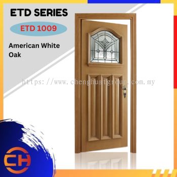 ETD Series are doors that conveys a fresh and simple look for designing modern interiors ETD 1009 American White Oak