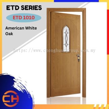 ETD Series are doors that conveys a fresh and simple look for designing modern interiors ETD 1010 American White Oak