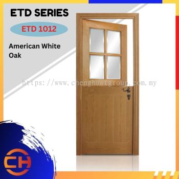 ETD Series are doors that conveys a fresh and simple look for designing modern interiors ETD 1012 American White Oak