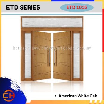 ETD Series are doors that conveys a fresh and simple look for designing modern interiors ETD 1015 American White Oak