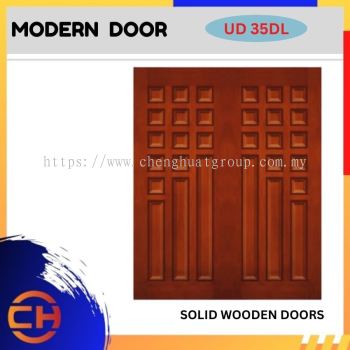 SOLID WOODEN  DOORS UD 35DL MODERN DOOR