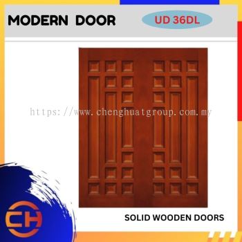 SOLID WOODEN  DOORS UD 36DL MODERN DOOR