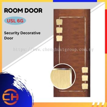 SECURITY DECORATIVE  DOORS USL 6G MODERN DOOR | ROOM DOOR