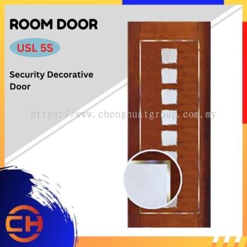 SECURITY DECORATIVE DOORS USL 5S MODERN DOOR | ROOM DOOR