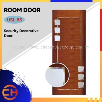 SECURITY DECORATIVE DOORS USL 6S MODERN DOOR | ROOM DOOR