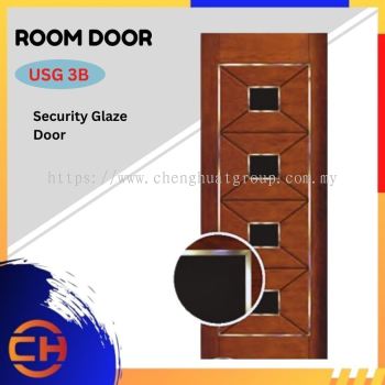 SECURITY GLAZE DOORS USG 3B MODERN DOOR | ROOM DOOR