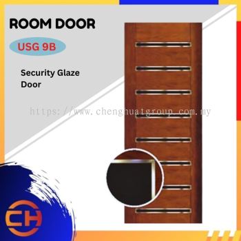 SECURITY GLAZE DOORS USG 9B MODERN DOOR | ROOM DOOR