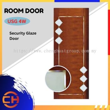 SECURITY GLAZE DOORS USG 4W MODERN DOOR | ROOM DOOR