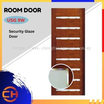 SECURITY GLAZE DOORS USG 9W MODERN DOOR | ROOM DOOR