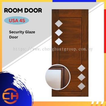 PINTU HIASAN KESELAMATAN PINTU MODEN 4S USA | PINTU BILIK