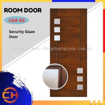 PINTU HIASAN KESELAMATAN PINTU MODEN 6S USA | PINTU BILIK