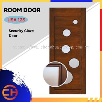 PINTU HIASAN KESELAMATAN PINTU MODEN 13S USA | PINTU BILIK