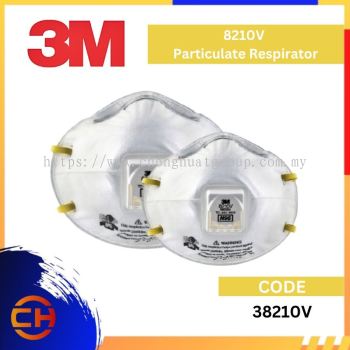 3M Generic 8210V CoolFlow Valve PM2.5 Dust Particles Respirator Mask N95 Respiratory Protection Adjustable