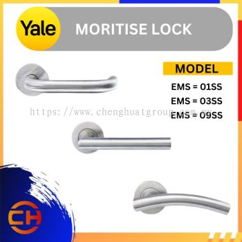 YALE EURO PROFILE MORTISE LOCK EMS - 01SS/ EMS -03SS / EMS -09SS