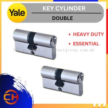 YALE EURO PROFILE MORTISE LOCK HEAVY DUTY AND ESSENTIAL MC - DBE - 60/70 | YEC - 60/70DC DOUBLE KEY CYLINDER