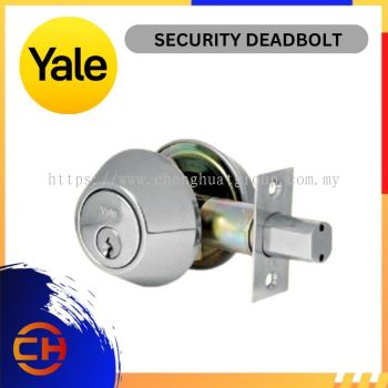 YALE V -1001 / V -8111 SECURITY DEADBOLT ( UNILATCH ) DOOR LOCK