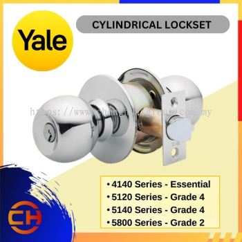 YALE ESSENTIAL / GRADE 4 / GRADE 2 SERIES CYLINDRICAL LOCKSET | DOOR LOCK