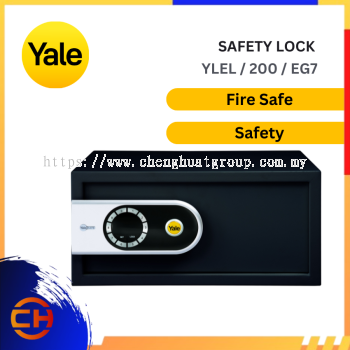 YALE YLEL/200/EG7 KOTAK KESELAMATAN STANDARD SELAMAT (KELABU GELAP)