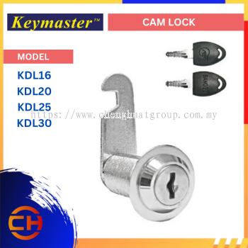 KEYMASTER KDL16 / KDL20 / KDL25 / KDL30 CAM LOCK WITH TWO KEYS