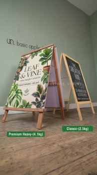Wood Poster Stand