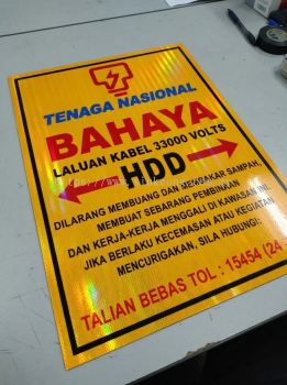 HIP Sticker with ACP board