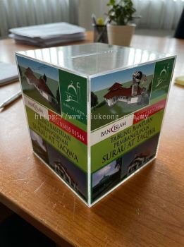 Acrylic Donation Box / Money Box / Suggestion Box / Feedback Box