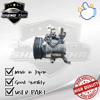 ST1 TOYOTA PASSO MYVI 1.3_PERODUA MYVI 1.3 K3 AIRCON MYVI COMPRESSOR(NO WARRANTY SABAH DAN SARAWAK)