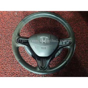 HONDA CIVIC STEERING WHEEL GENUINE LEATHER 14.5 INCH