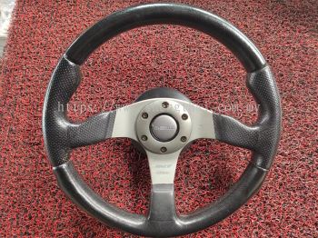 RACE MOMO STEERING WHEEL MADE IN ITALY 13INCH(340MM)
