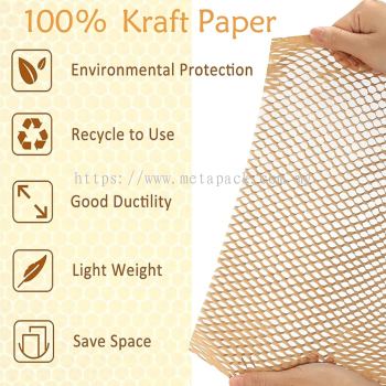 Honeycomb Kraft Paper Wrap 20cm x 200 meter