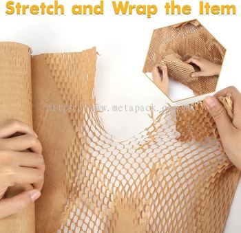 Honeycomb Kraft Paper Wrap 40cm x 200 meter