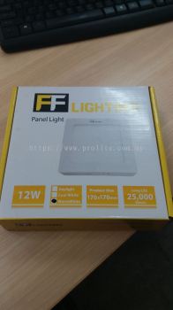 LED Panel Light 12W WW