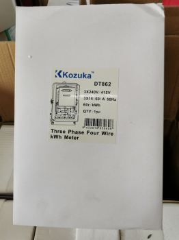 KOZUKA KWH METER 63A ANALOG 3 PHASE