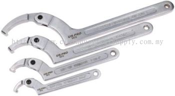 Adjustable 'C' Hook Spanners