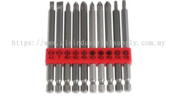 10 piece Screwdrivers Bit Set