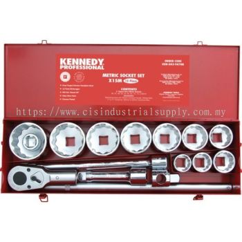 15piece Metric Socket Set