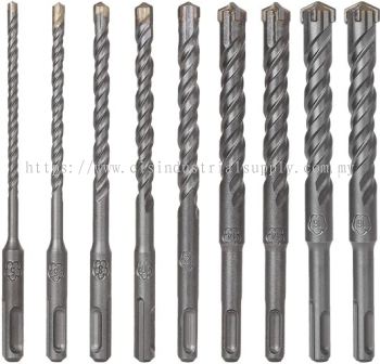 Rotary masonry drill bit set