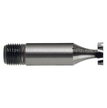 HSS threaded shank woodruff cutters