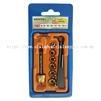 Shinto 7-Piece Mini Metal Hole Saw Set