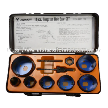 Topman 11-Piece Hole Saw Set