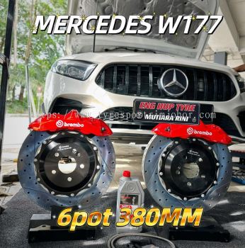 Mercedes Benz W177 Brembo 6 Pot 380MM