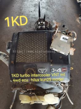 Toyota Hilux Kun 25 1KD Turbo Manual 4WD