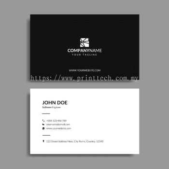 Name Card Digital Own Print (Normal Quality) Art Card 260gsm (Double)