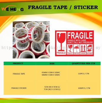 FRAGILE TAPE 