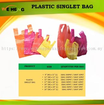 PLASTIC SINGLET BAG