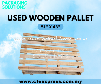 Used Wooden Pallet - 51" x 43"