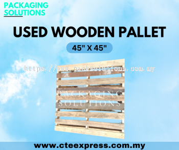 Used Wooden Pallet - 45" x 45"